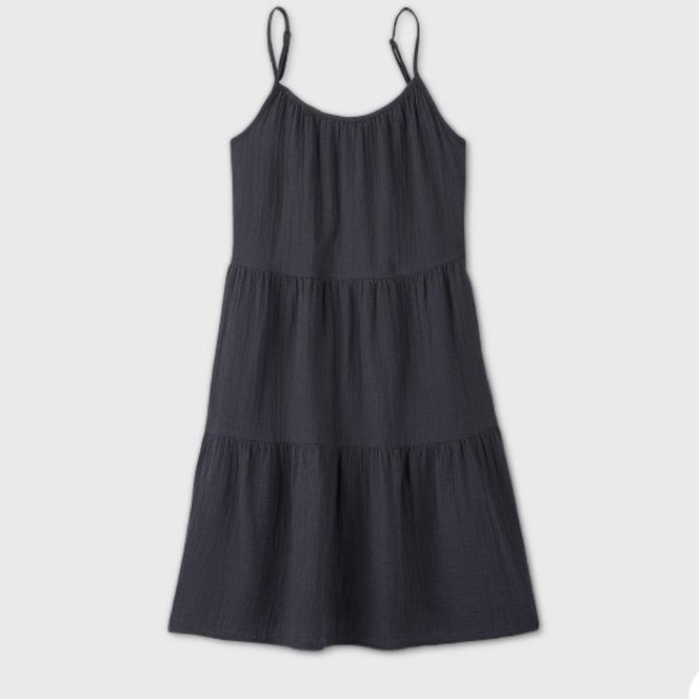 Universal thread tiered tank dress